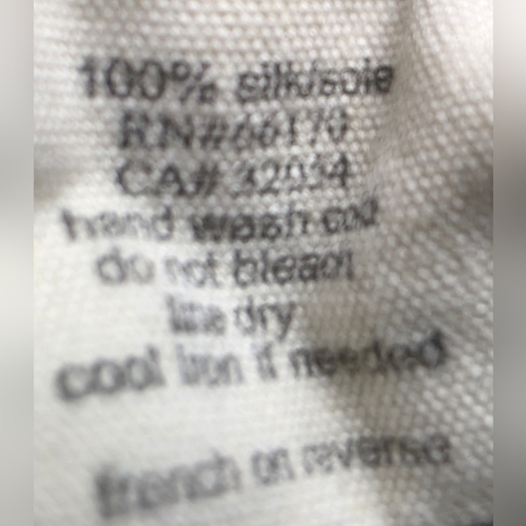 Black Sleeveless Small Silk Top By Silence And Noise - Picture 12 of 12